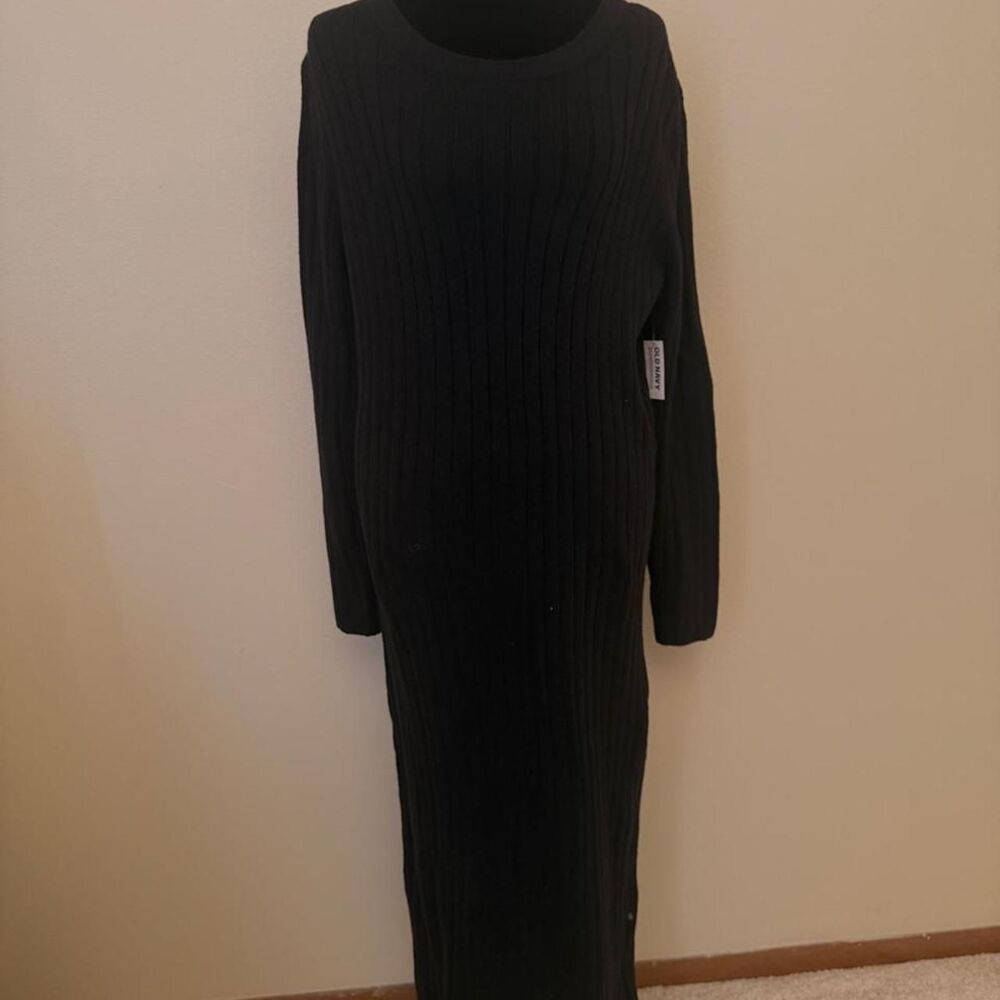 Unbranded Women's Black and Grey Dress